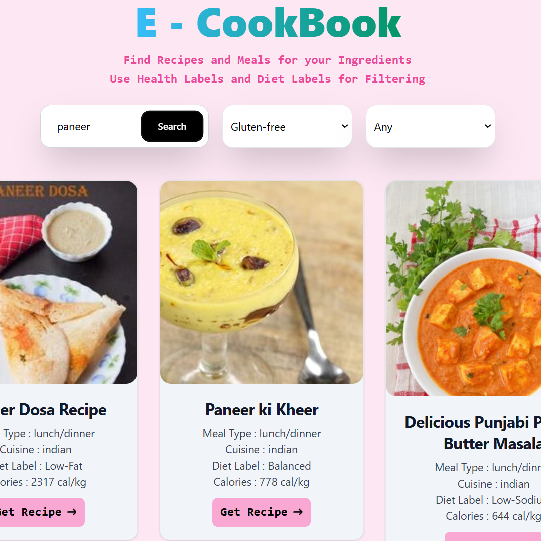 E-Cookbook